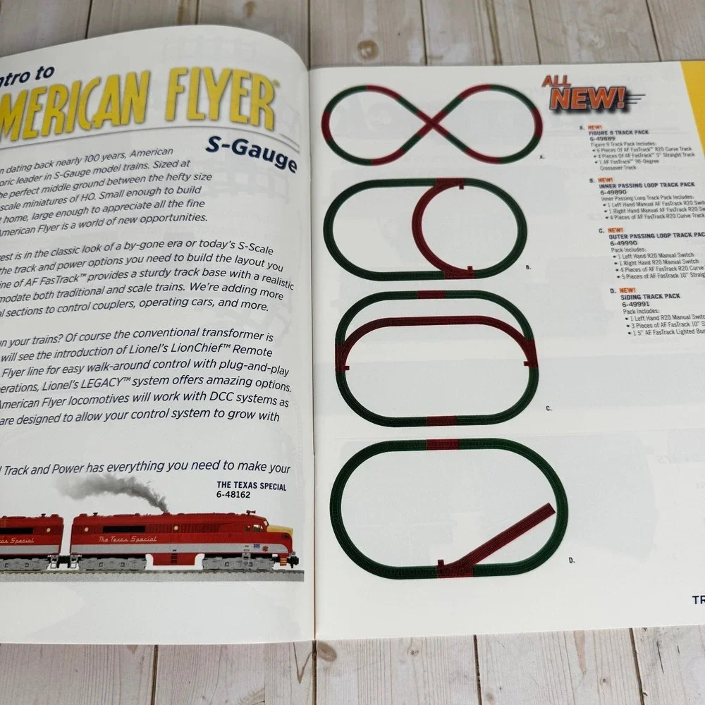 Lionel Track and Power 2014-2015 Model Train Catalog Guide Layouts